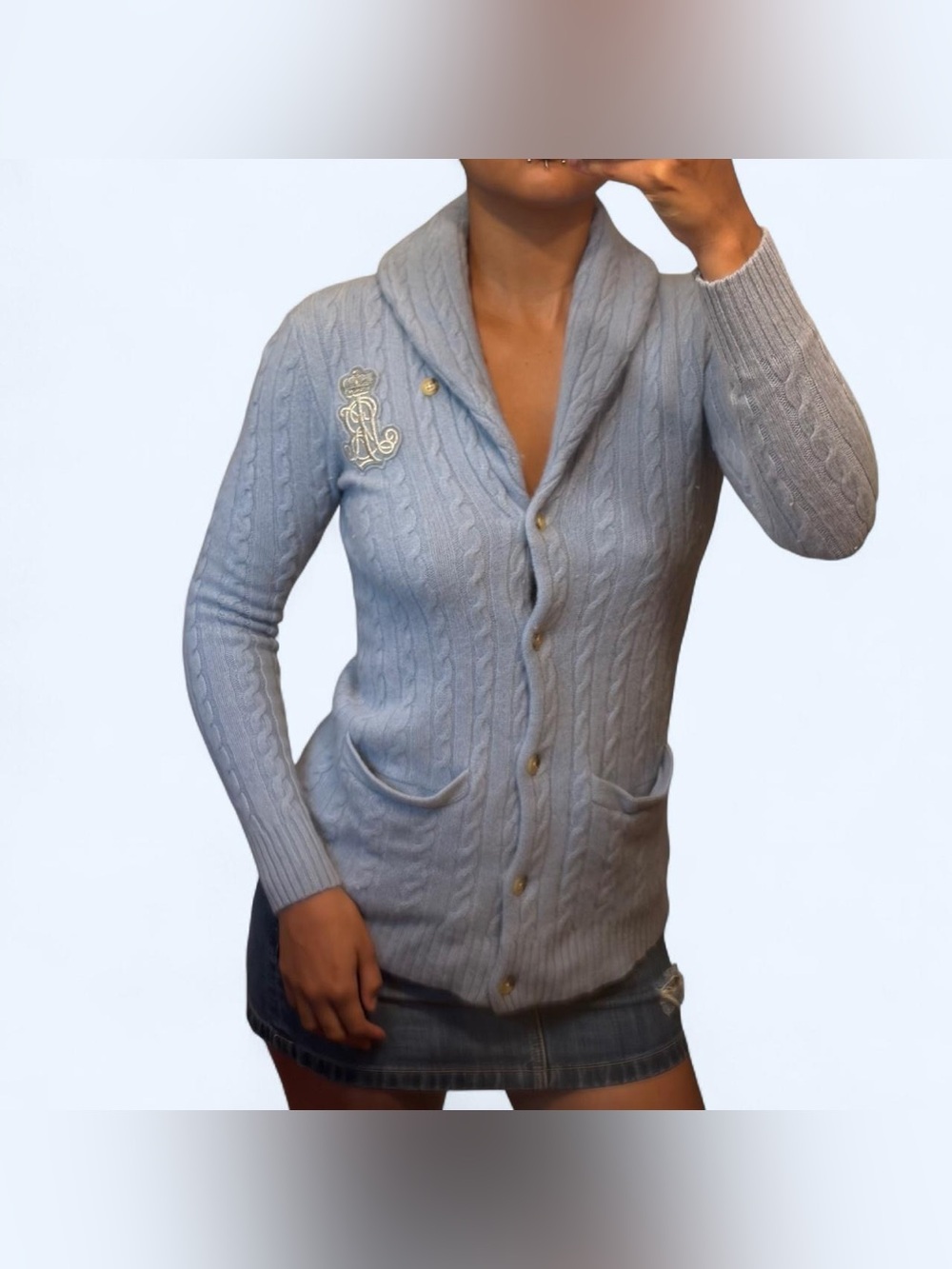 Ralph Lauren Wool Knit Cardigan!